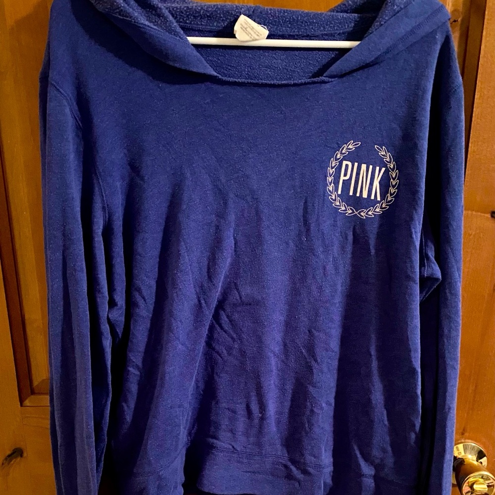 Royal Blue PINK hoodie